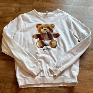Moschino diaper bear sweatshirt